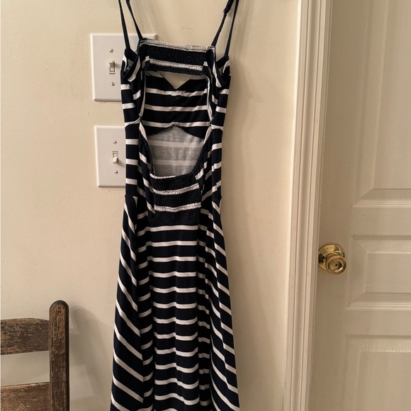 Cute blue and white striped sundress! - Picture 2 of 3